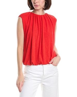 Michael Stars Cindy Bubble Top - Red