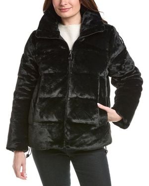 Pajar Reversible Puffer Down Coat - Black