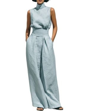 FLORIDA CLOTHING Top & Pant Set - Blue