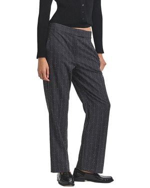10 Crosby Derek Lam Reagan Mini Studded Trouser - Black