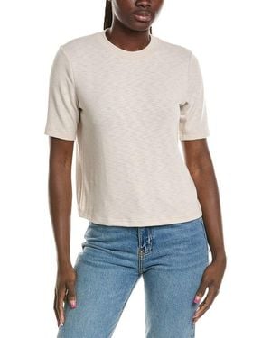 Michael Stars Frankie Crewneck Top - White