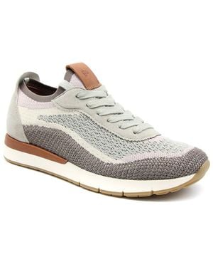 Gentle Souls Juno Leather Trainer - White