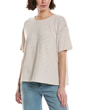 Eileen Fisher Crew Neck Box Top - White
