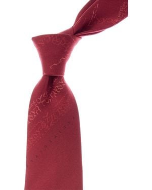 Canali Silk Tie - Red