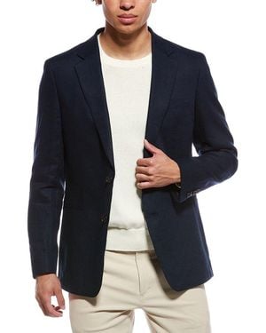 Reiss Linen Formal Jacket - Blue