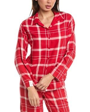 Florence By Mills Flannel Sleep Shirt - Red
