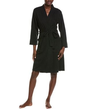 Natori Tranquility Waffle Wrap - Black