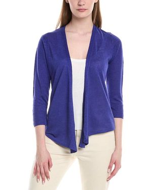 Tommy Bahama Addison Linen-Blend Cardigan - Blue