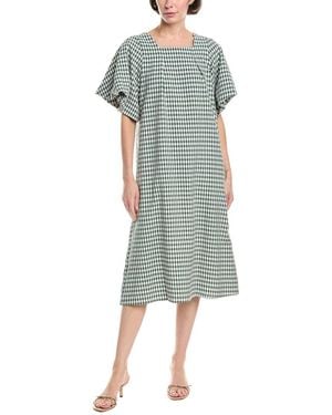 Madison Miles Midi Dress - Green