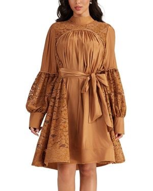 Kaimilan Mini Dress - Brown