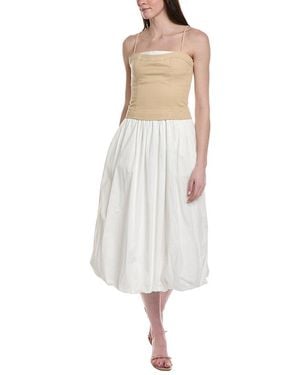 Line & Dot Anitha Dress - White