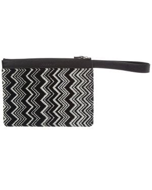 Missoni Home Keith Trousse Piatta Pouch - Gray