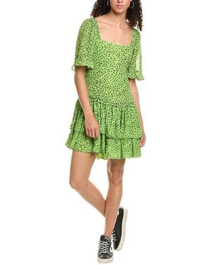 emerald green dress with black heels Mayfair Dress main image 0