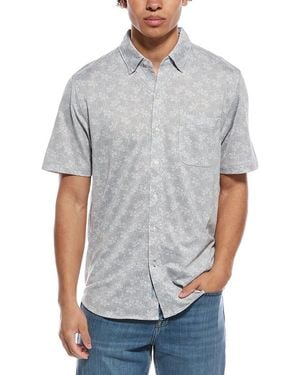 Tommy Bahama San Lucio Lotus Shirt - Grey