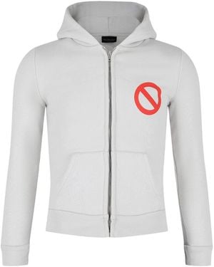 Balenciaga Bfrnd Zip-Up Limited Edition Hoodie - Grey