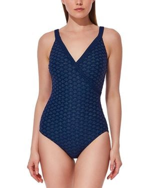 Gottex Scaled Up Swimsuit - Blue