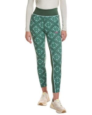 Kari Traa Iselin Wool-Blend Base Layer Pant - Green