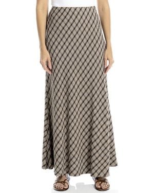 Max Studio Maxi Skirt - Brown