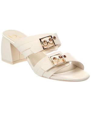 Byblos Leather Sandal - Natural