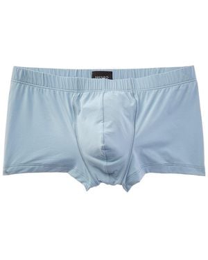 Hanro Micro Touch Boxer Brief - Blue