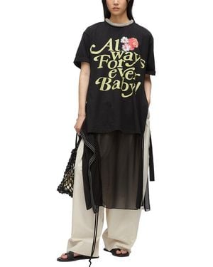 3.1 Phillip Lim Always Forever Baby T-Shirt - Black
