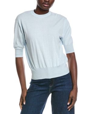 Autumn Cashmere Relaxed Crewneck Jumper - Blue