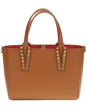 Christian Louboutin Leather Tote - Brown