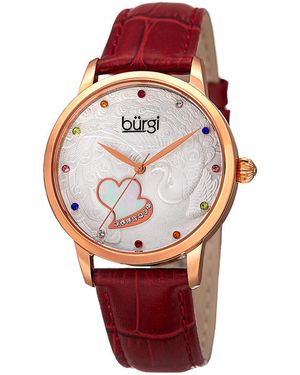 Burgi Burgi Watch - Red