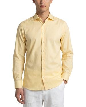 Eterna Twill Kent Shirt - Natural