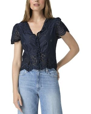 PAIGE Quinta Top - Blue