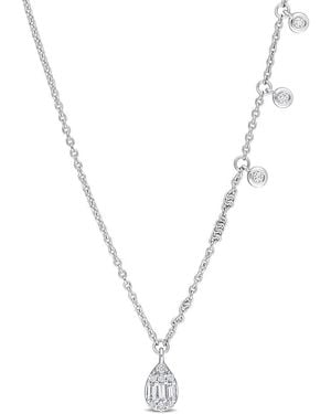 Rina Limor 14k 0.20 Ct. Tw. Diamond Necklace - Metallic