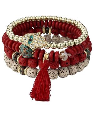 jean claude Bracelet - Red