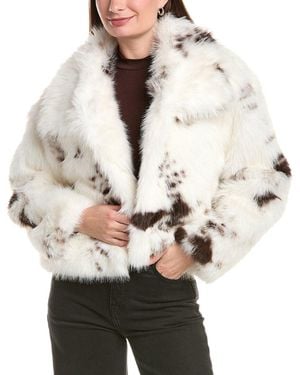 NVLT Cropped Coat - Natural
