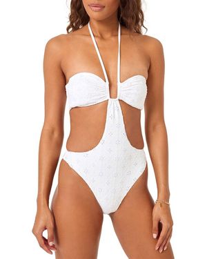 LSPACE Marina Bitsy One-Piece - White