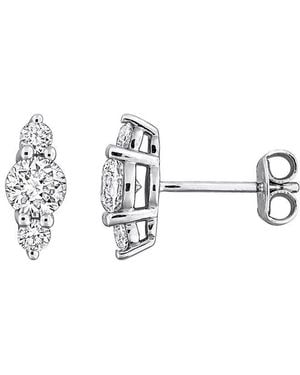 Created Forever 0.75 Ct. Tw. Lab-Grown Diamond Stud Earrings - Metallic