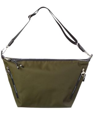Longchamp Le Pliage Energy Canvas Crossbody - Green