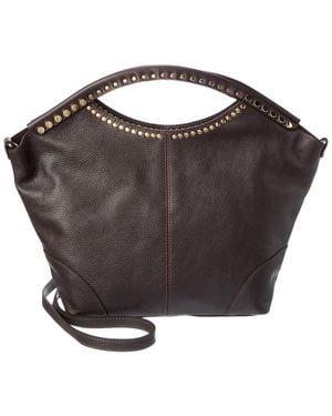Isabella Rossetti Vera 27 Leather Tote - Black
