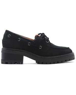 Gentle Souls Brigly Nubuck Loafer - Black