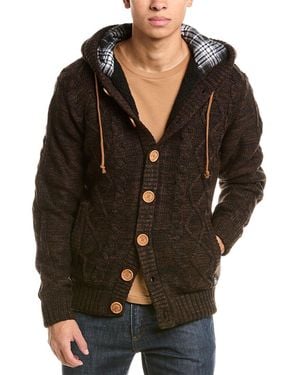 American Stitch Cardigan - Black