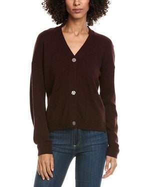 InCashmere Box Wool & Cashmere-Blend Cardigan - Black