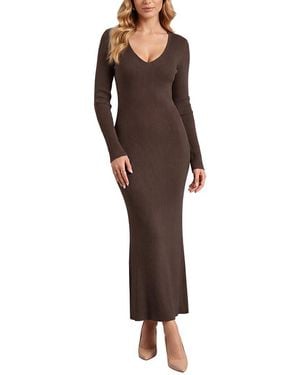 Alma King Maxi Dress - Brown