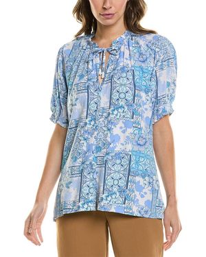 Walker & Wade Walker&Wade Alease Top - Blue