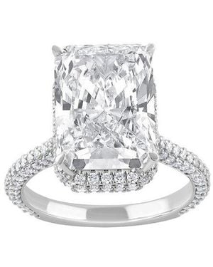 Lab Grown Diamonds 14K.00 Ct. Tw. Lab-Grown Diamond Engagement Ring - White
