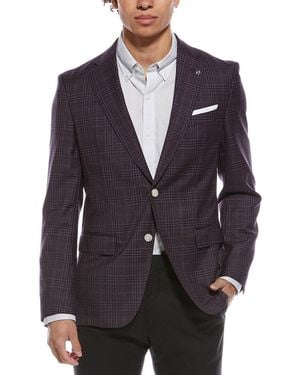 BOSS Hutson Wool Blazer - Blue