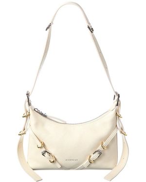Givenchy Voyou Leather Hobo Bag - Natural