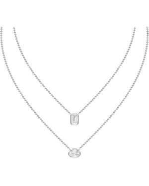 Lab Grown Diamonds 3.02 Ct. Tw. Lab-Grown Diamond Necklace - White