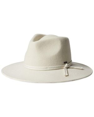 Brixton Joanna Felt Packable Hat - White