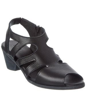 Arche Sorako Leather Sandal - Black