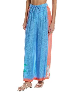 Johnny Was Jaw X Paolita Pigalle Trouser - Blue