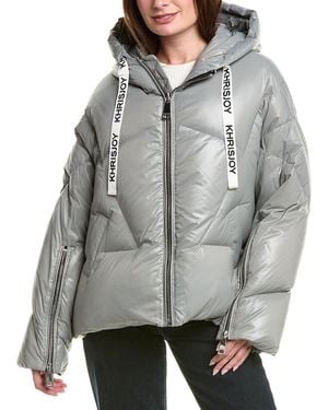 Khrisjoy Khris Shiny Down Jacket - Grey